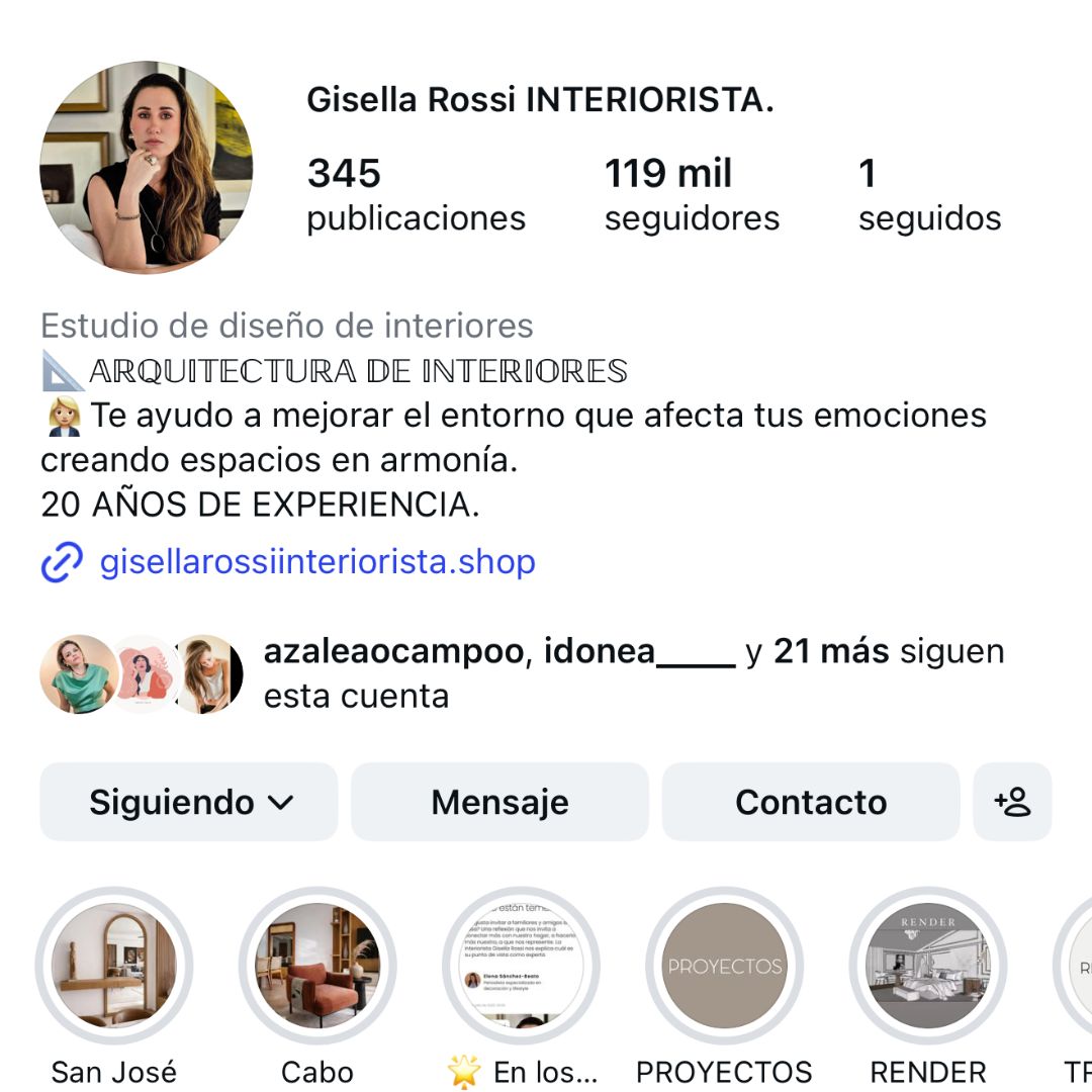 Gisella Rossi Instagram